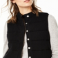Colete de cashmere feminino Charter Club, preto, tamanho grande