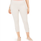 Calça utilitária cropped feminina Style &amp; Co, marrom, tamanho 4