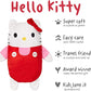 Cubcoats Hello Kitty 2 em 1 Transformando Pulôver com Moletom com Capuz e Pelúcia Macia Vermelho