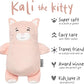 Cubcoats Kali The Kitty 2 em 1 Colete Transformador com Capuz e Pelúcia Macia Rosa
