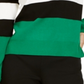 Suéter feminino listrado com manga bufante da INC International Concepts, verde, tamanho pequeno G