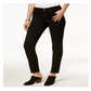 Jeans ultra skinny feminino Style &amp; Co, preto, tamanho 2