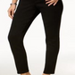Jeans ultra skinny feminino Style &amp; Co, preto, tamanho 2