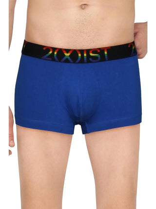 2(X)IST Cueca Boxer Masculina Pride Trunk Azul Tamanho Médio