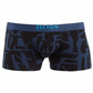 Calção de banho masculino Hugo Boss estampado azul tamanho P
