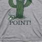 Camiseta Jem Little Boy's Get to the Point, cinza, tamanho 6