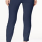 Calça skinny Alfani feminina com controle de barriga, tamanho 12, tamanho pequeno, cor fudge escuro