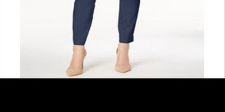 Calça skinny Alfani feminina com controle de barriga, tamanho 12, tamanho pequeno, cor fudge escuro