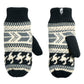 Luva Fair Isle Feminina The North Face Preta Tamanho XS/S