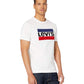 Camiseta Levi's Masculina com Logotipo, Branca, Tamanho Grande