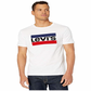 Camiseta Levi's Masculina com Logotipo, Branca, Tamanho Grande