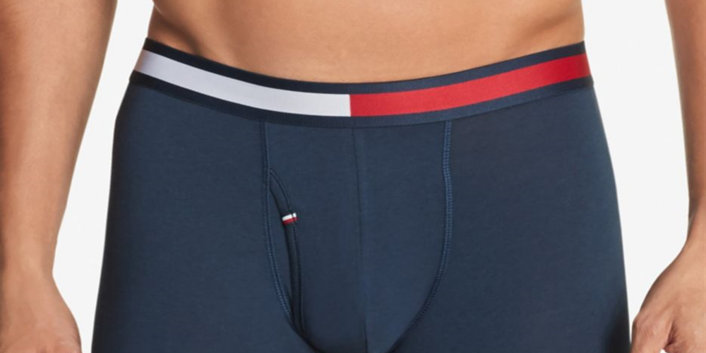 Tommy Hilfiger Boxer Masculino Modern Essentials Cool Stretch Azul Tamanho Grande
