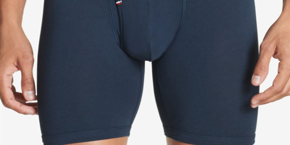 Tommy Hilfiger Boxer Masculino Modern Essentials Cool Stretch Azul Tamanho Grande