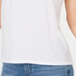 Top de algodão com estampa contrastante feminino Style &amp; Co, azul, tamanho XX-G