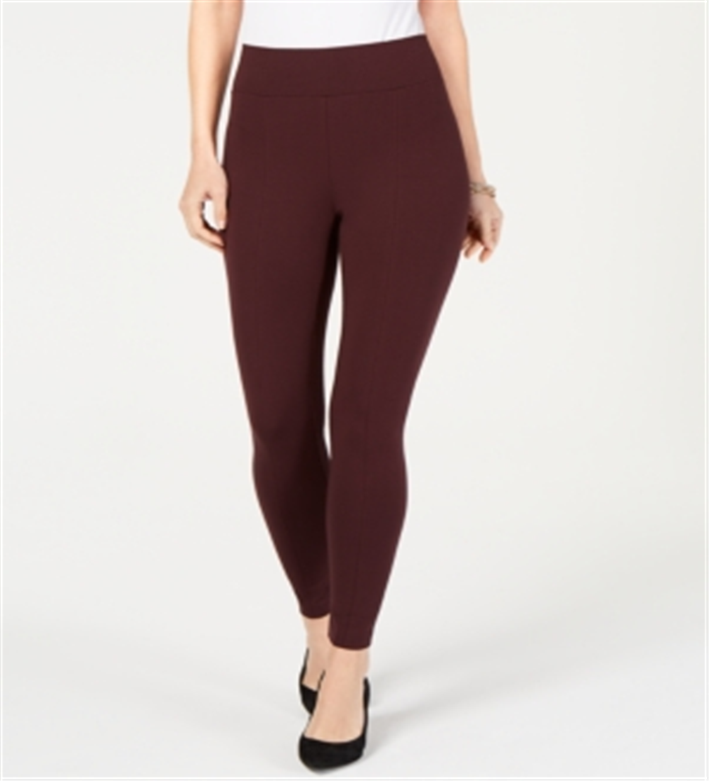 Leggings Alfani Comfort Waist Femininas Vinho Tamanho Pequeno XL
