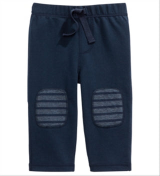 First Impressions Baby Boy's Knee Patch Pants Blue Size 24MOS