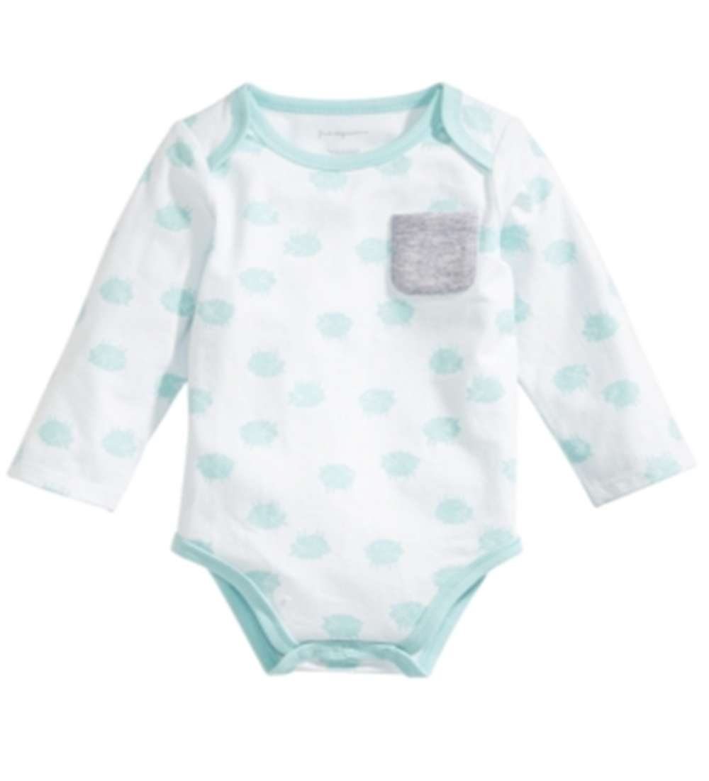 Body estampado de cordeiro para bebê menino First Impressions tamanho azul recém-nascido