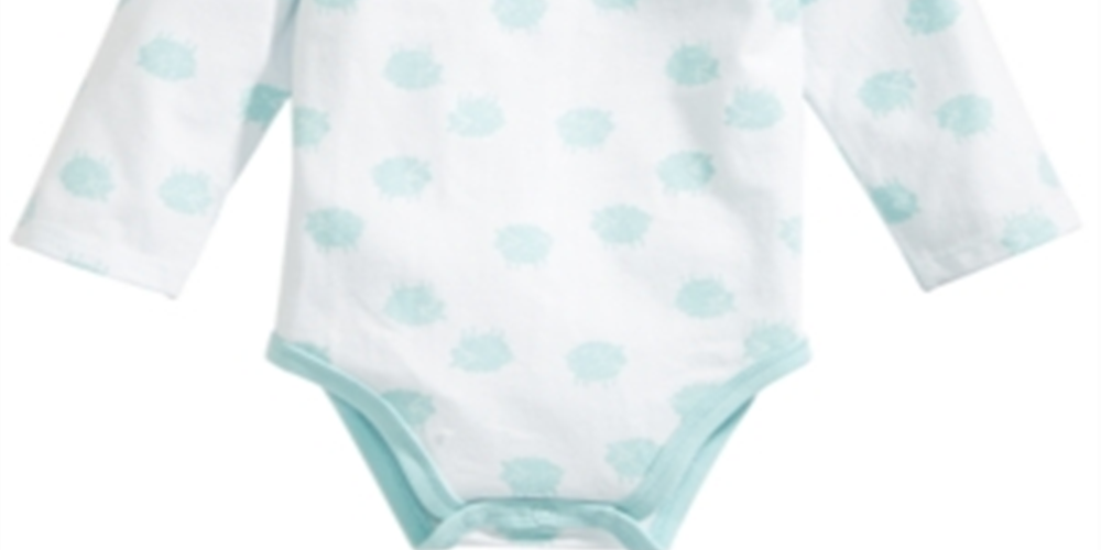 Body estampado de cordeiro para bebê menino First Impressions tamanho azul recém-nascido