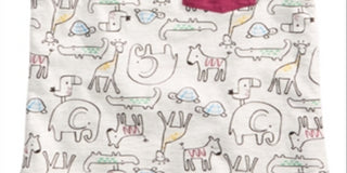 Primeiras Impressões Baby Boy's Animal Print Tank Top Cinza Tamanho 6-9M