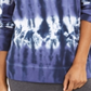 Tommy Hilfiger Moletom French Terry Tie Dye Feminino Azul Tamanho GG
