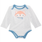 Body infantil Fox para menino First Impressions, tamanho cinza, recém-nascido