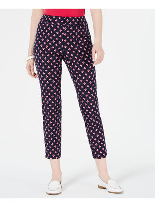 Calça Capri Estampada Feminina Charter Club Azul Tamanho 6