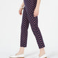 Calça Capri Estampada Feminina Charter Club Azul Tamanho 6