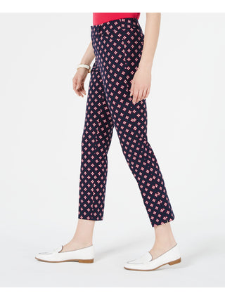 Calça Capri Estampada Feminina Charter Club Azul Tamanho 6