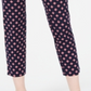 Calça Capri Estampada Feminina Charter Club Azul Tamanho 6