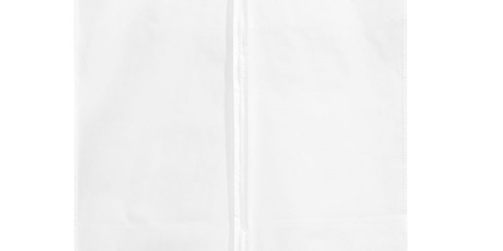 Bolsa para roupas feminina Anne Klein bicolor, branca, tamanho regular