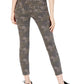Calça jeans skinny camuflada feminina Vanilla Star, cintura cinza, tamanho 11