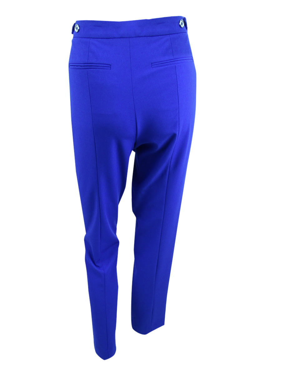 Calça Calvin Klein Lux Highline Feminina Azul Tamanho 6