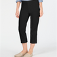Calça Capri Chelsea Pull-on Tummy Control Feminina Charter Club Preta Tamanho 6