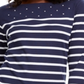 Karen Scott Top Feminino Colorblocked com Tachas Azul Tamanho X-S