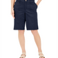 Karen Scott Cardigan Feminino Misto com Canelado Flyaway Azul Tamanho 18