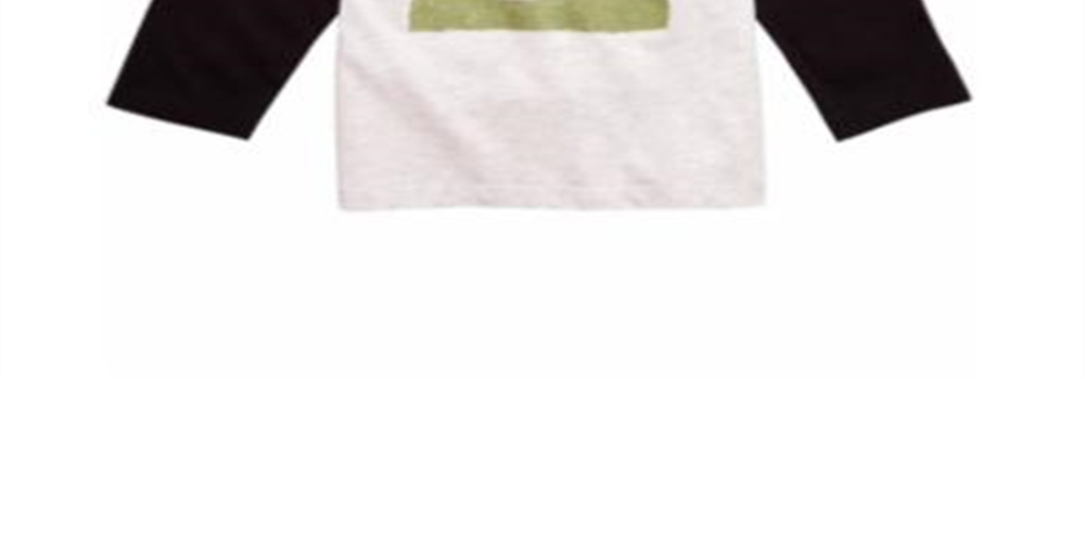 Camiseta Raglan de Futebol Infantil First Impressions para Meninos, Cinza, Tamanho 6-9M