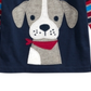Camiseta infantil First Impressions Baby Boy com estampa de filhotes e camadas, azul, tamanho 12 meses