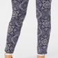 Calça jeans skinny feminina Charter Club com estampa e controle de barriga, tamanho 10, azul