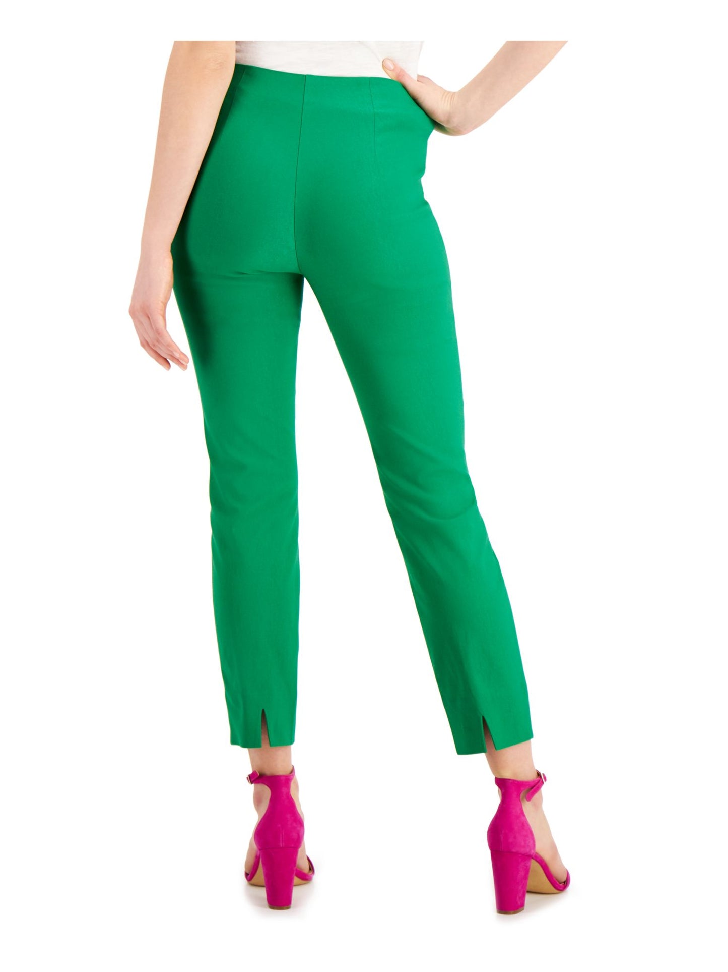 Calça curta feminina Charter Club verde tamanho 10