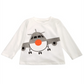 Camiseta infantil de algodão para meninos First Impressions, branca, tamanho 6 a 9 meses