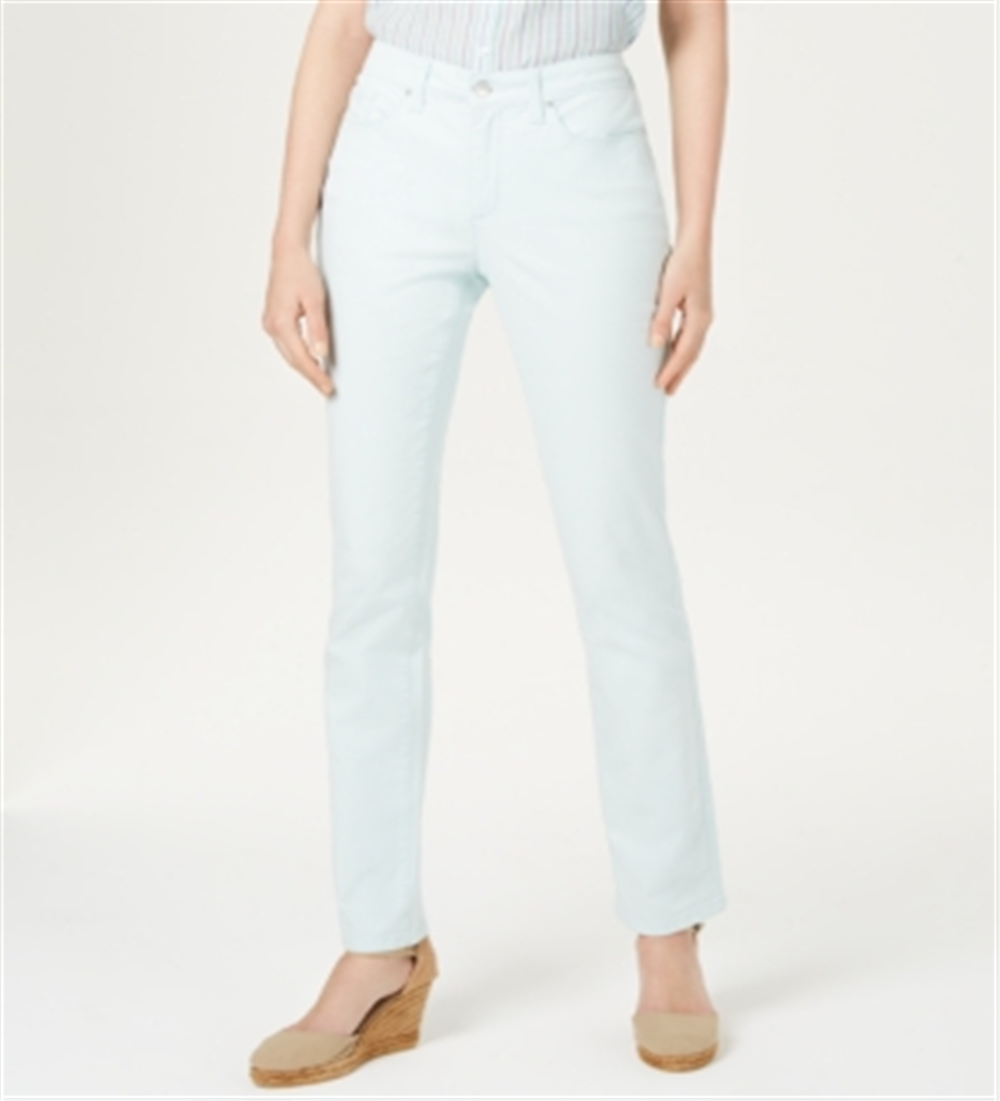 Calça jeans feminina Lexington reta Charter Club - Azul, tamanho 18 S
