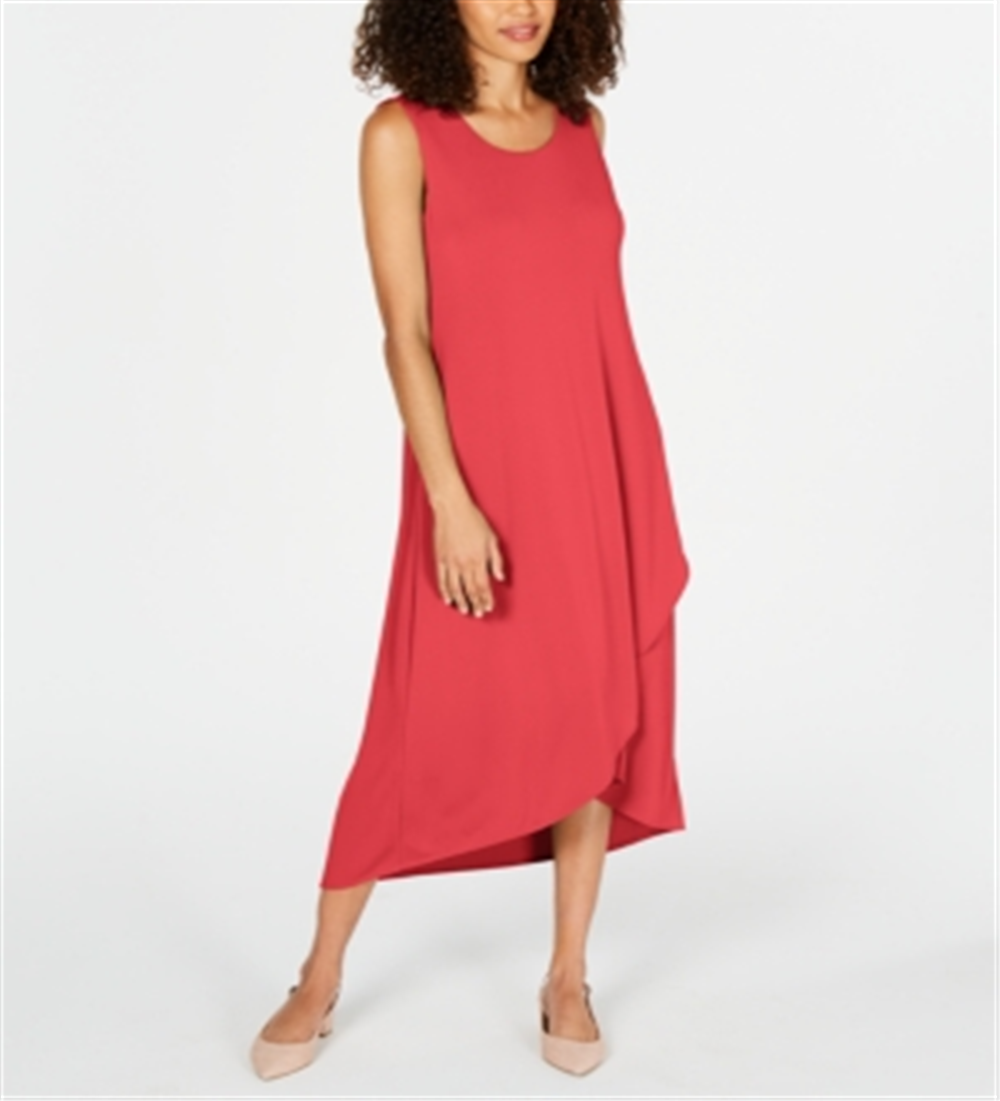 Vestido feminino Alfani com bainha tulipa lisa, vermelho, tamanho pequeno e pequeno