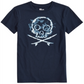 Camiseta estampada com caveira para meninos da Epic Threads, azul, tamanho 5