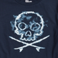 Camiseta estampada com caveira para meninos da Epic Threads, azul, tamanho 5