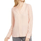 Blusa Calvin Klein Feminina Gola V Rosa Tamanho Médio