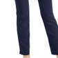 Calça feminina reta Cambridge Charter Club, azul, tamanho 14