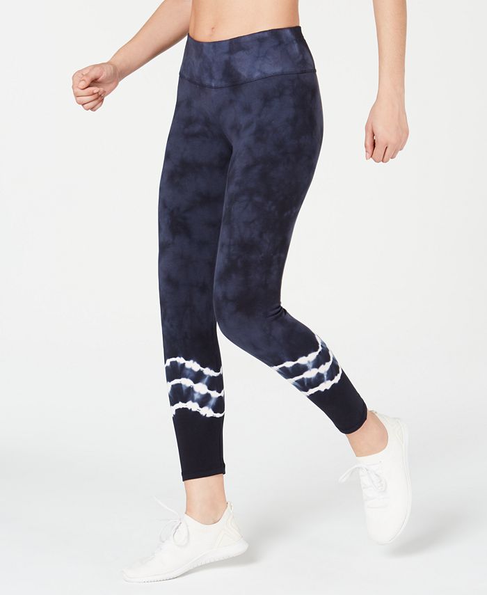 Leggings femininas tie-dye da Ideology, tamanho XXL, azul