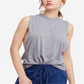 Camiseta sem mangas feminina Free People, verde, tamanho XS