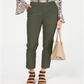 Calça Chino Feminina Style &amp; Co Verde Tamanho 4