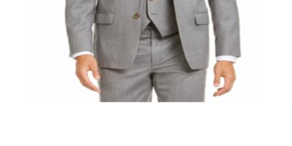 Ralph Lauren Masculino Classic Fit UltraFlex Stretch Suit Jaqueta Separada Cinza Tamanho 52